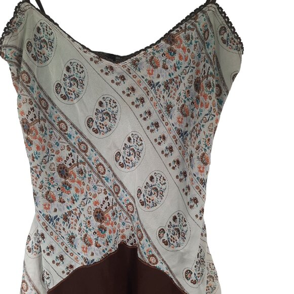 True Light Paisley Sheer Camisole Y2K style - Picture 4 of 10